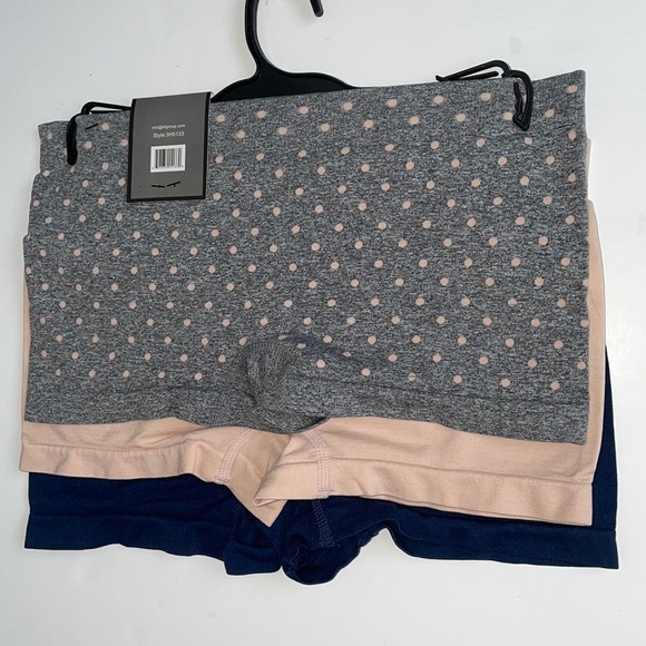 Womens 3 Pack seamless boy short Intimates Panties - Picture 5 of 8
